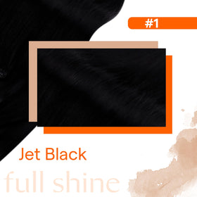 Full Shine Genius Weft Hair Extensions in various colors