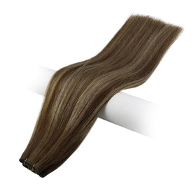 Full Shine Genius Weft Hair Extensions packaging details