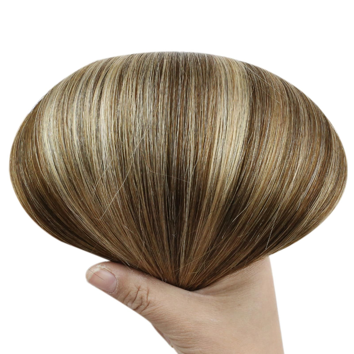 Full Shine Hair Extensions care instructions on packaging