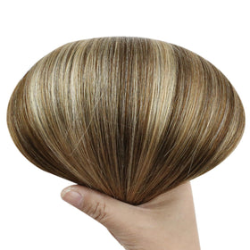 Full Shine Hair Extensions care instructions on packaging