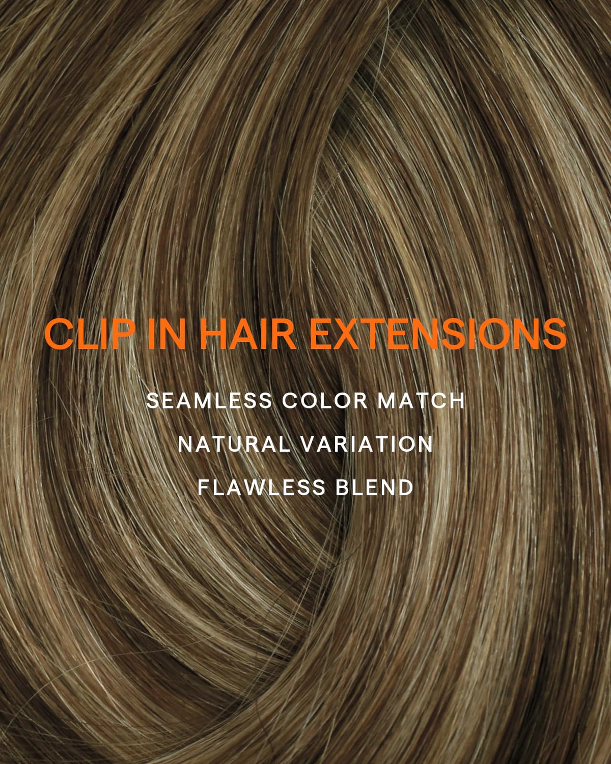 Full Shine hair extensions demonstrating secure clips