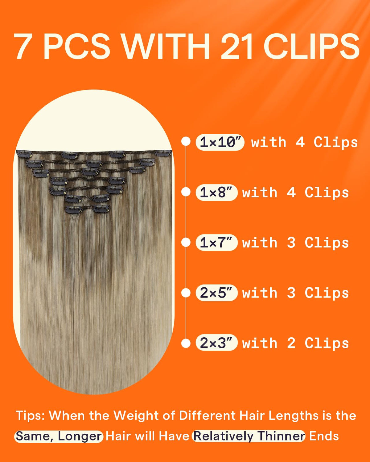 Full Shine hair extensions displayed in natural light highlighting the multi-reflectance effect