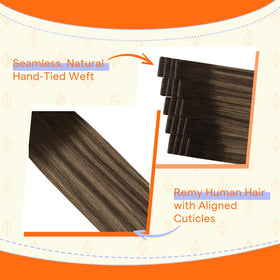 Full Shine Hair Extensions displayed in packaging