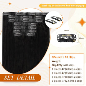 Full Shine hair extensions displayed in packaging