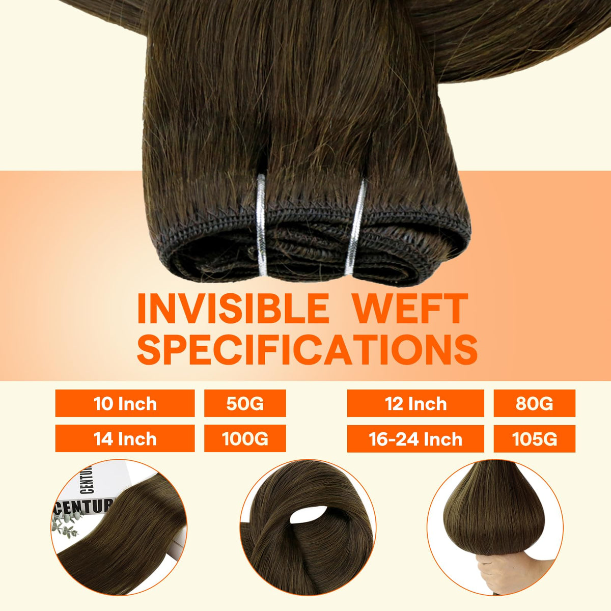 Full Shine hair extensions displayed in packaging