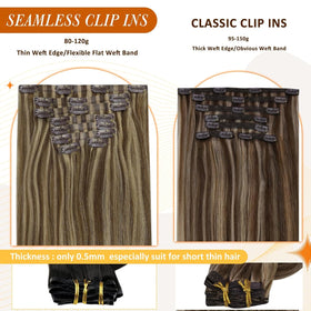 Full Shine hair extensions displayed on a mannequin