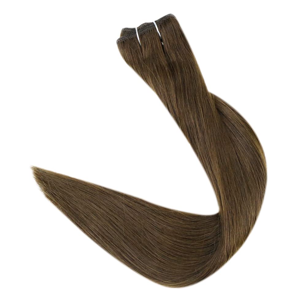 Full Shine hair extensions displayed with care instructions