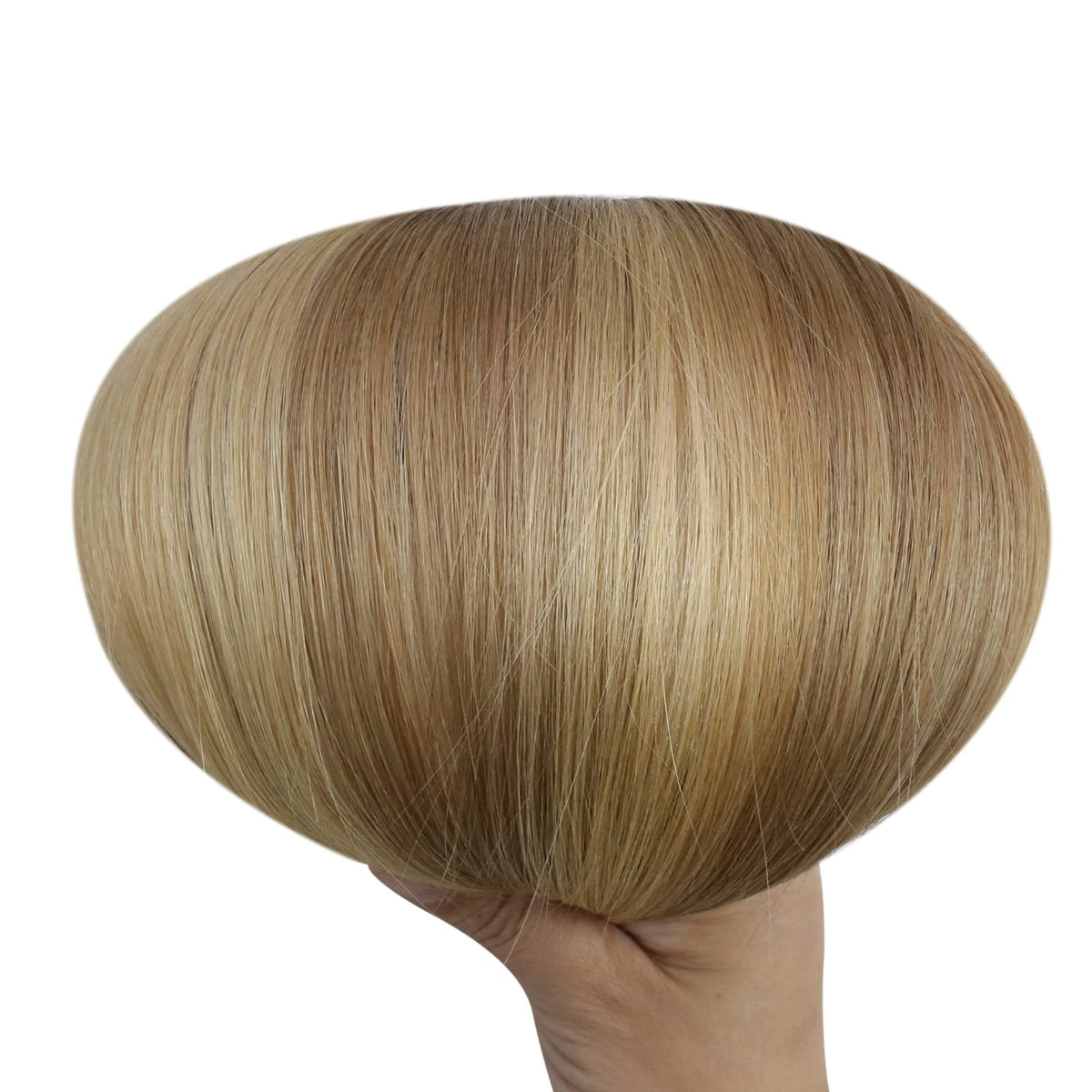 Full Shine Hair Extensions displayed with styling tools