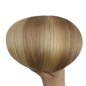 Full Shine Hair Extensions displayed with styling tools