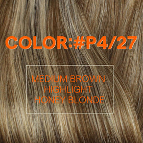 Full Shine hair extensions displayed with various color options