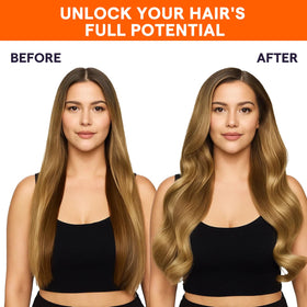 Full Shine hair extensions in a packaging box