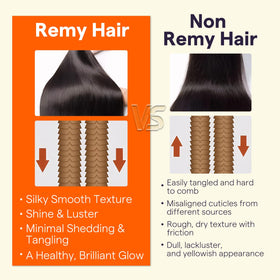 Full Shine hair extensions in natural light