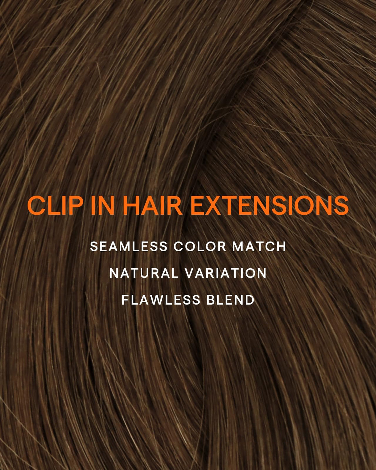 Full Shine hair extensions in natural sunlight
