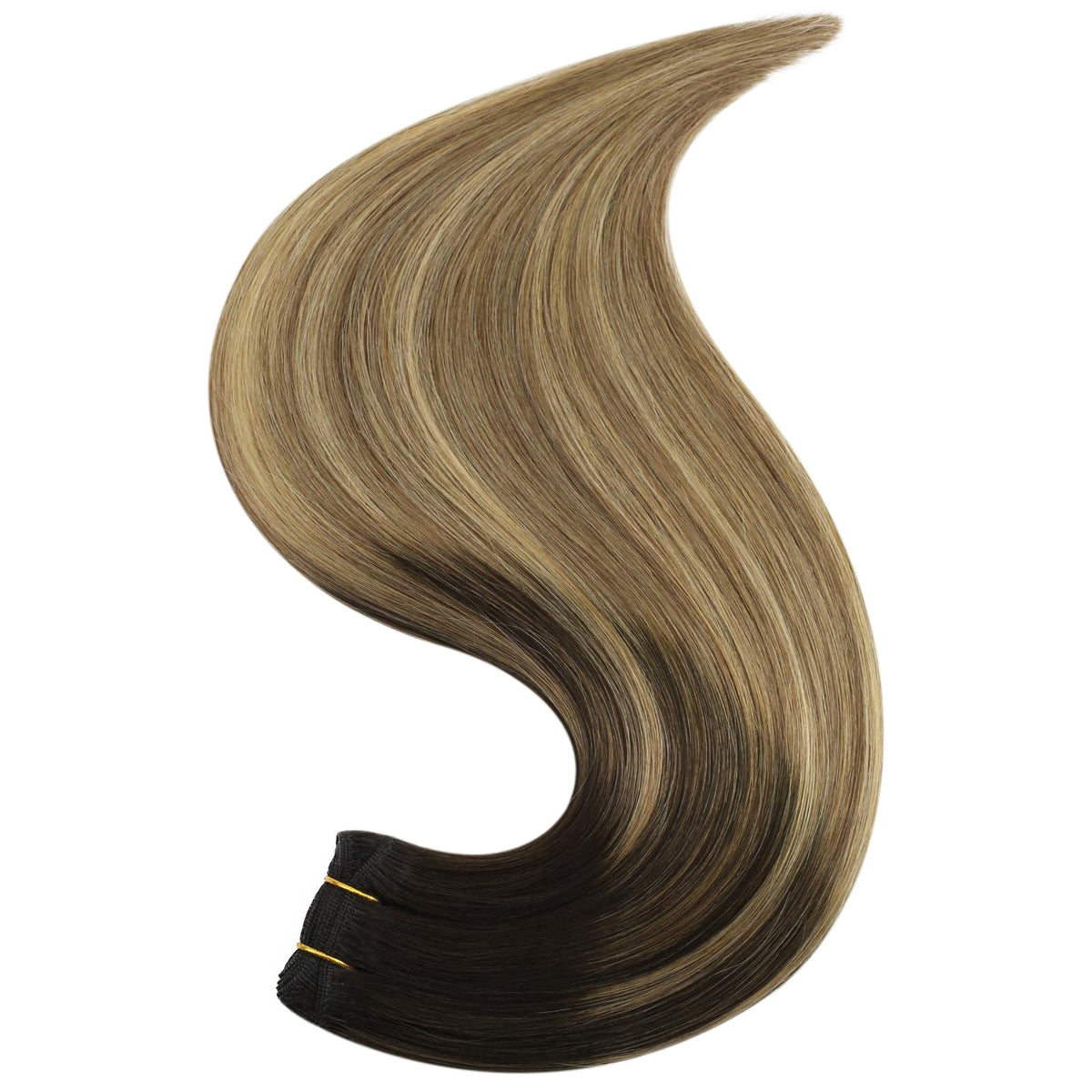 Full Shine hair extensions in packaging
