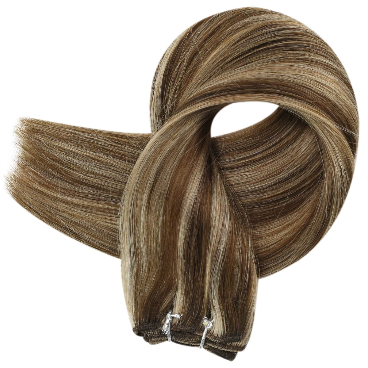 Full Shine Hair Extensions ready for installation