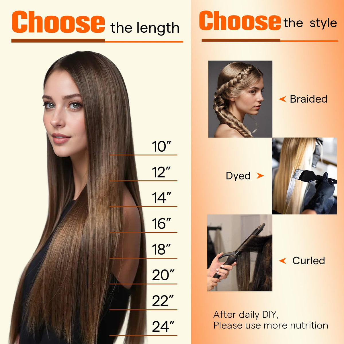Full Shine hair extensions showcasing versatility in styling