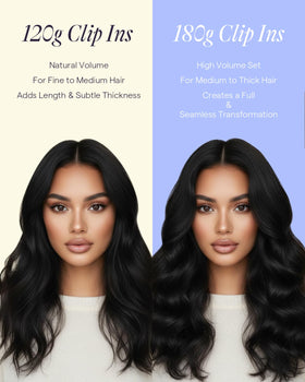 Full Shine hair extensions straightened for a sleek look