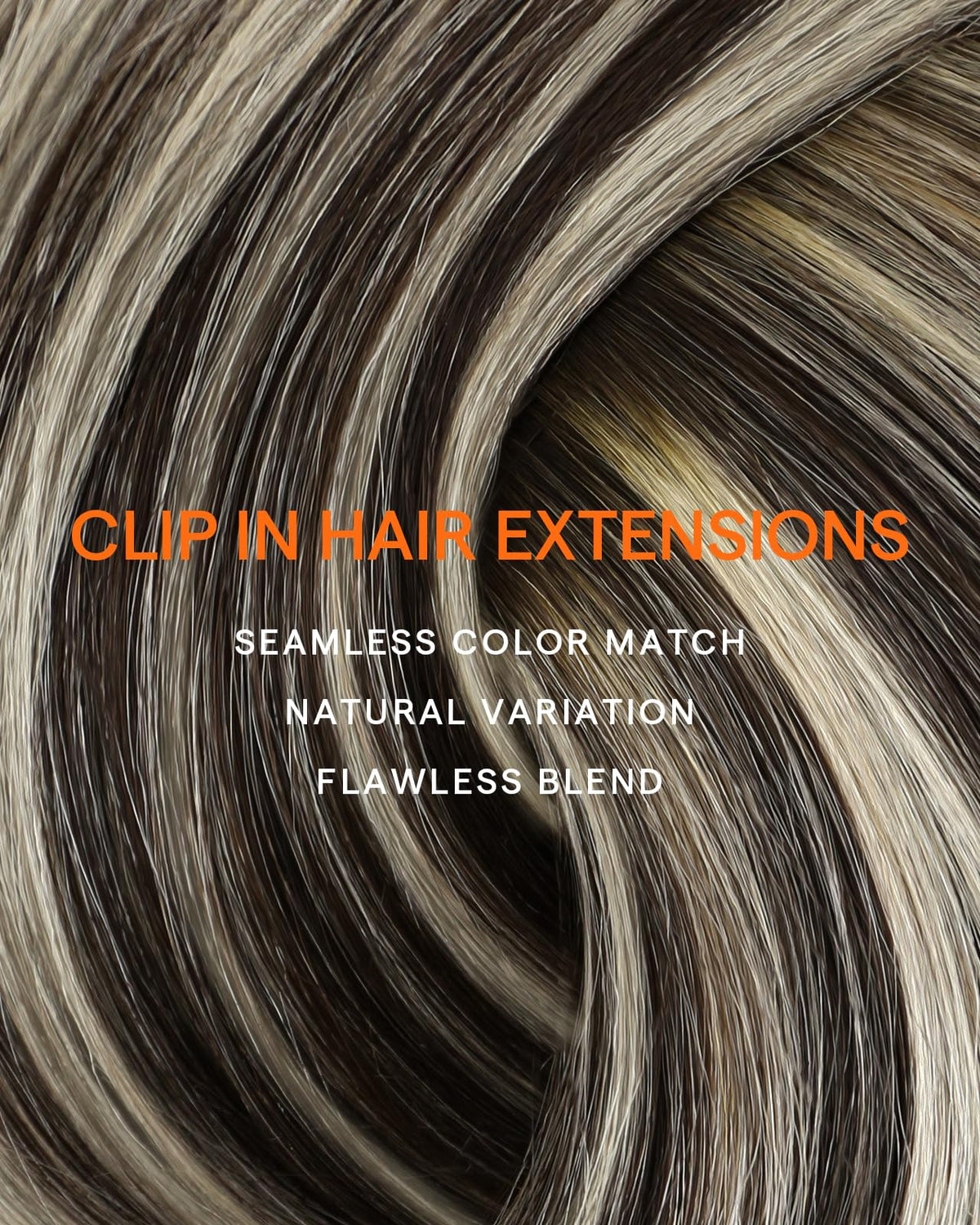 Full Shine hair extensions styled in soft waves