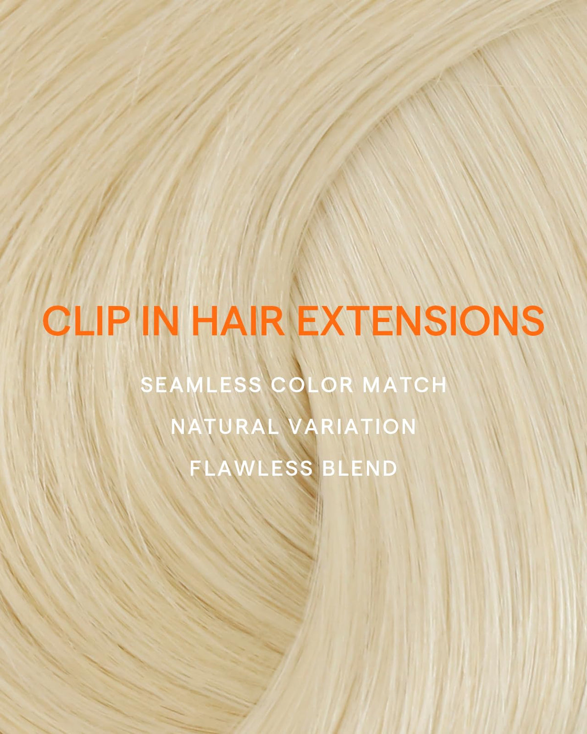 Full Shine Hair Extensions styled with waves for summer look