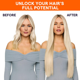 Full Shine Hair Weft Extensions packaging