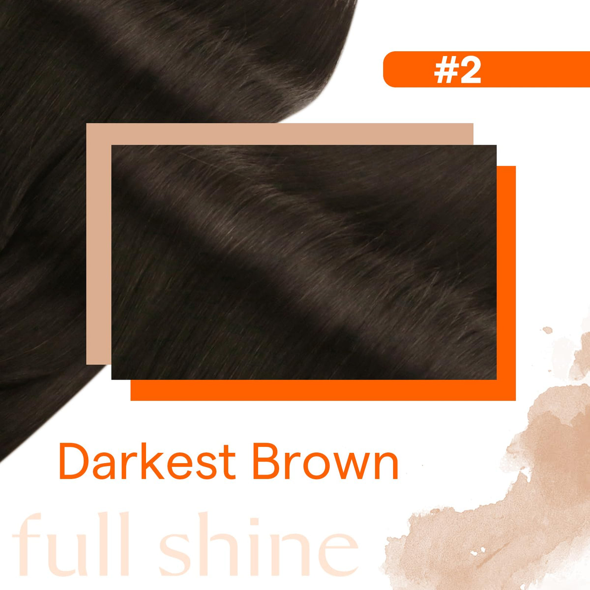 Full Shine Hand Tied Weft Extensions with care instructions