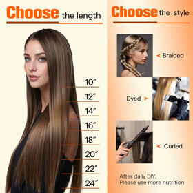 Full Shine Holed Tape in Extensions showing micro-link application