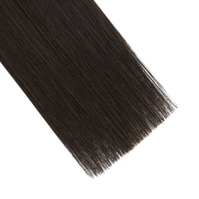 Full Shine I Tip Hair Extensions installed on model