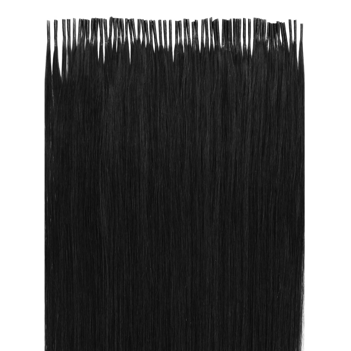 Full Shine I Tip Hair Extensions showing cuticle alignment