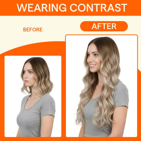 Full Shine K Tip Hair Extensions in various shades