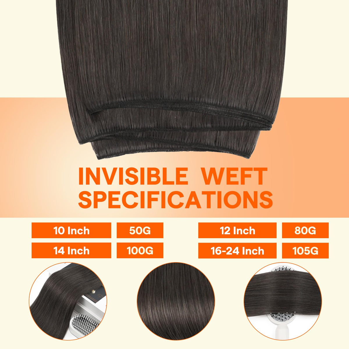 Full Shine Sew In Hair Extensions packaging