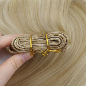 Full Shine Sew In Weft Hair Extensions in natural light