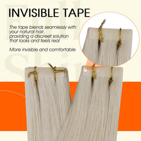 Full Shine Tape in Hair Extensions displayed with packaging