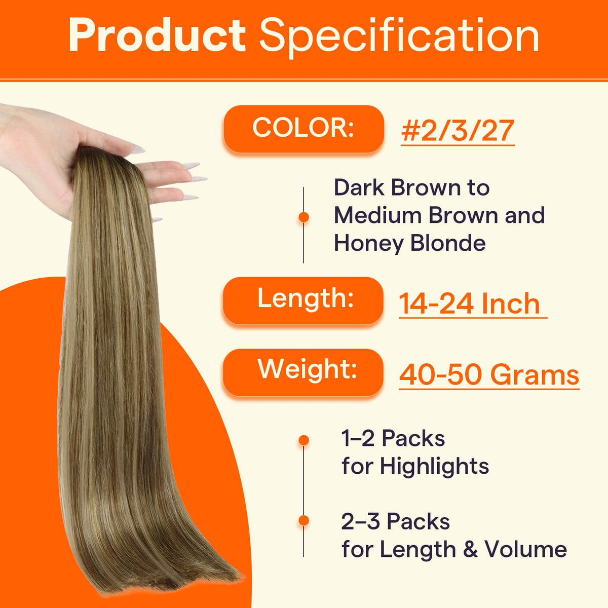 Full Shine U Tip Human Hair Extensions displayed in various shades