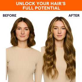 Full Shine Weft Hair Extensions 100g package front view