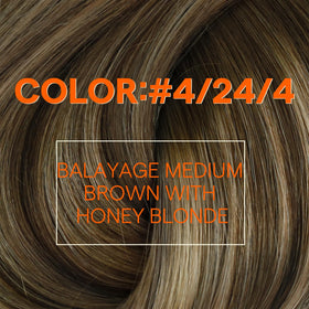Full Shine Weft Hair Extensions 12 Inch packaging
