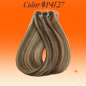 Full Shine Weft Hair Extensions 14 Inch 100g packaging