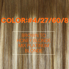 Full Shine Weft Hair Extensions 22 Inch in natural light