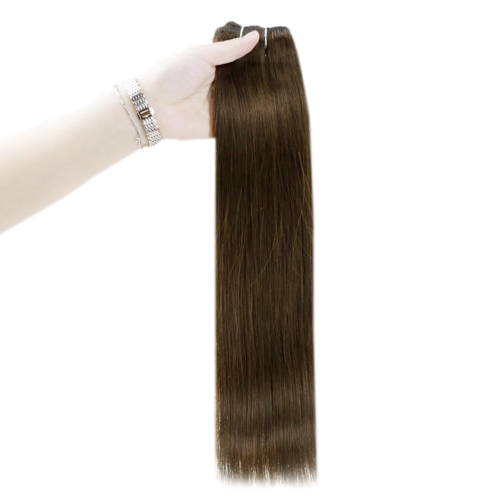 Full Shine weft hair extensions displayed on a mannequin