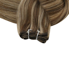 Full Shine Weft Hair Extensions installation process