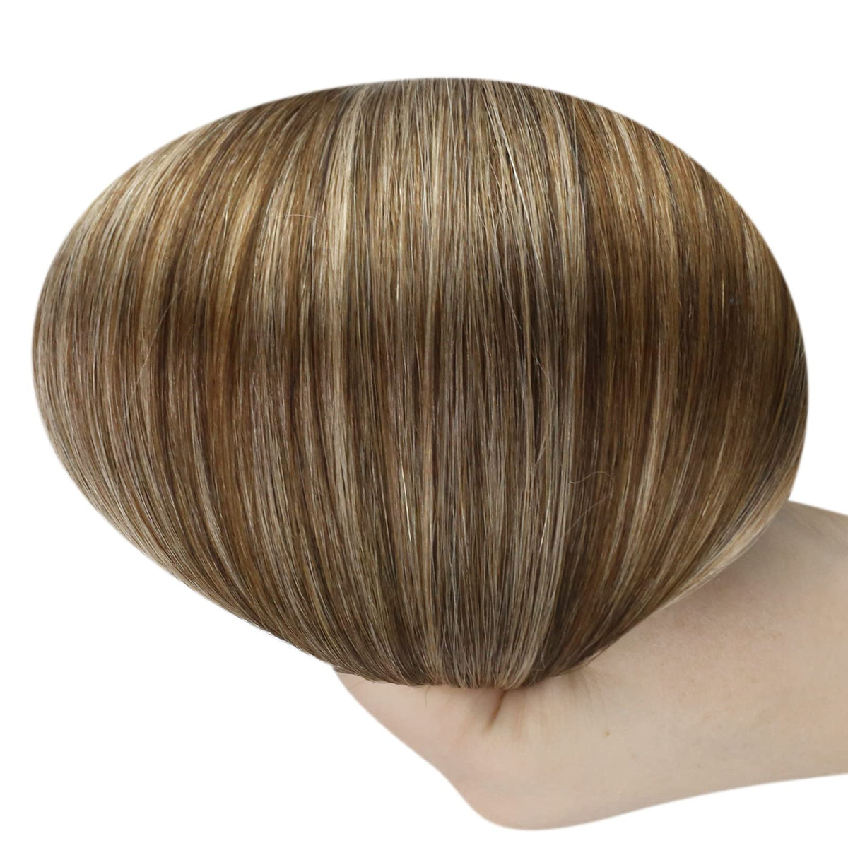 Full Shine Weft Hair Extensions showing double weft