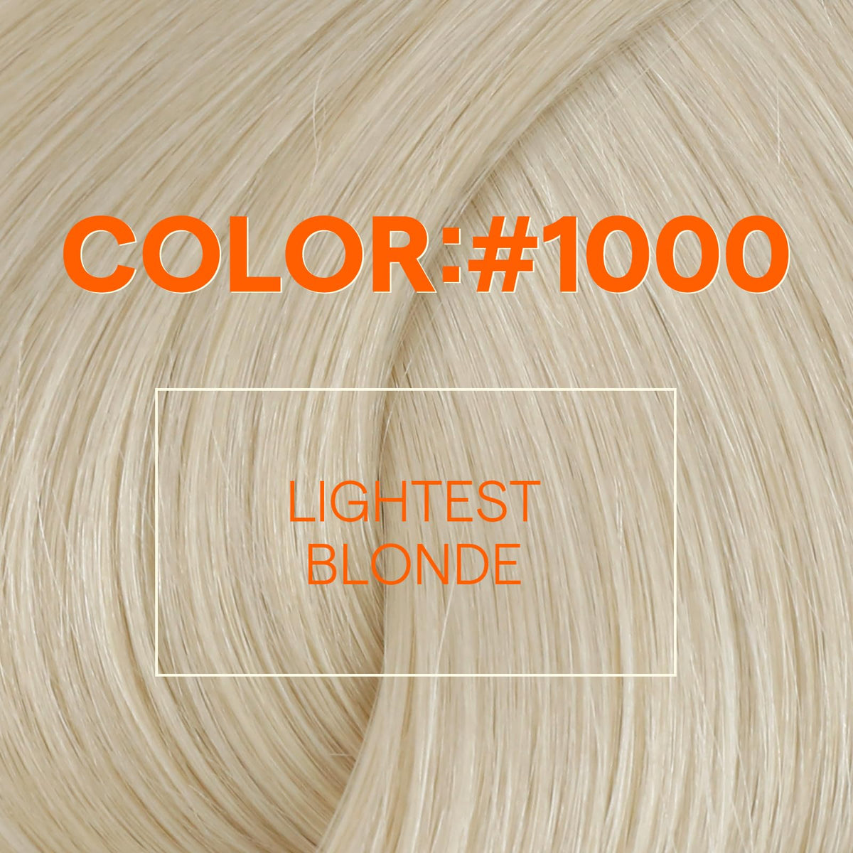 Full Shine Weft Hair Extensions showing double weft construction