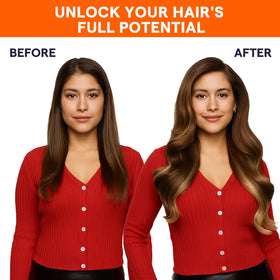 Full Shine Weft Hair Extensions showing double weft construction