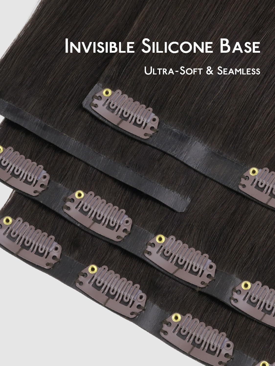 Full view of Wennalife hair extensions in packaging