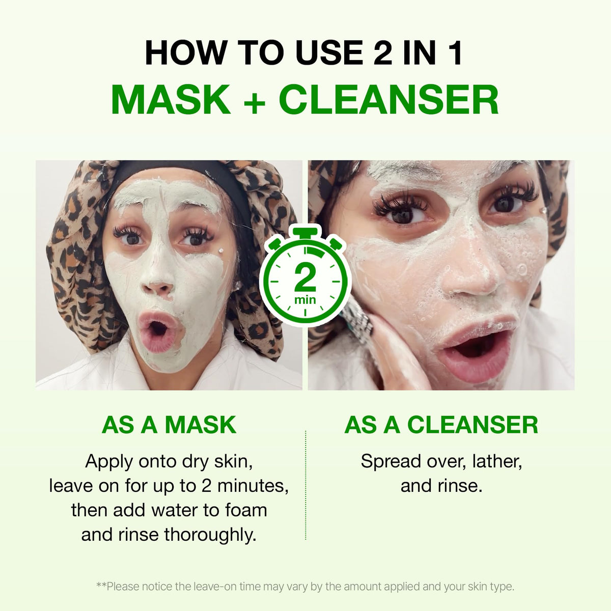 FULLY Green Tomato Pore Clay Mask Cleanser ingredients list