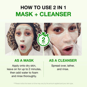 FULLY Green Tomato Pore Clay Mask Cleanser ingredients list
