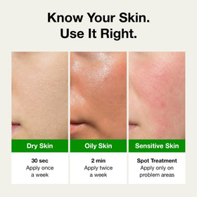 FULLY Green Tomato Pore Clay Mask Cleanser with green tomatoes