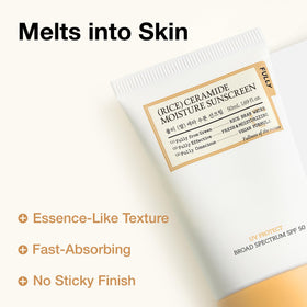 FULLY Rice Ceramide Moisture Sunscreen SPF 50 packaging
