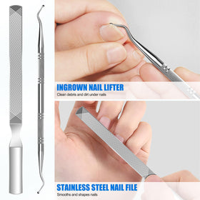 FUMAX toenail clippers safety lock feature