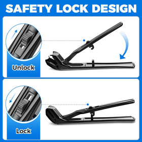 FUMAX toenail clippers with ergonomic handle