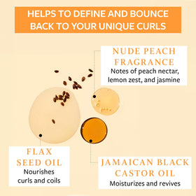 Function of Beauty Coily Hair Shampoo bottle with Flaxseed Oil
